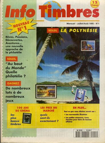 Info Timbres N° 01 : La Polynésie Francaise