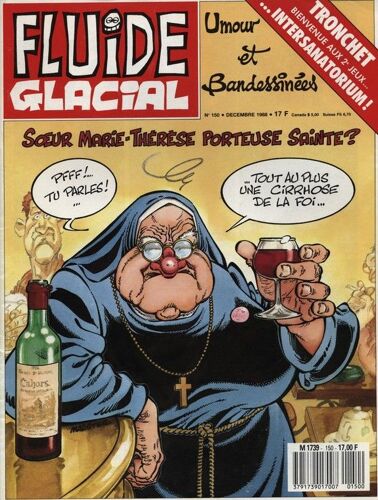 Fluide Glacial N° 150 : Soeur Marie Therese Porteuse Sainte?