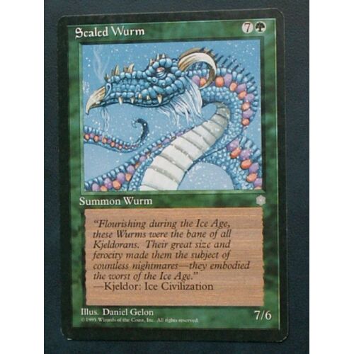 Scaled Wurm - Ice Age - Vo