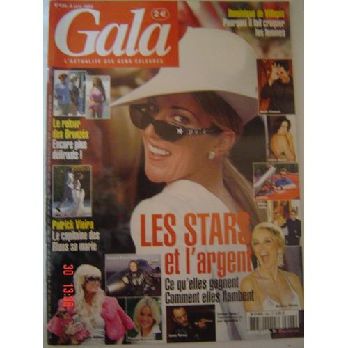Gala N° 626, Les Stars Et L'argent...Ce Qu'elles Gagnent...Comment Elles Flambent