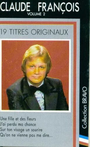 Claude Francois Volume 2 . 19 Titres Originaux.Collection Bravo.