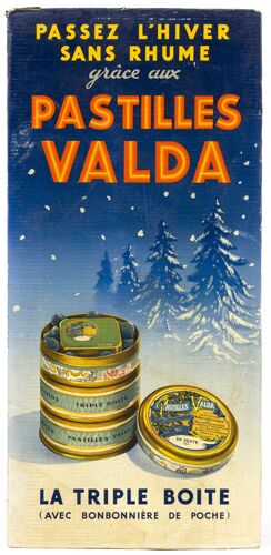 Affiche Pastilles Valda