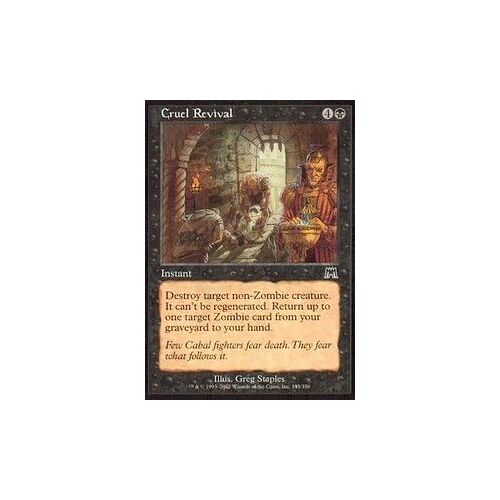 Carte Magic : Réanimation Cruelle