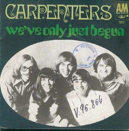 We've Only Just Begun/ All Of My Life