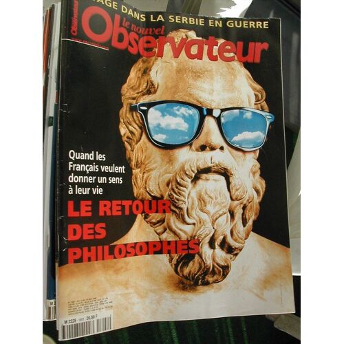 Le Nouvel Observateur N° 1801 : Le Retour Des Philosophes