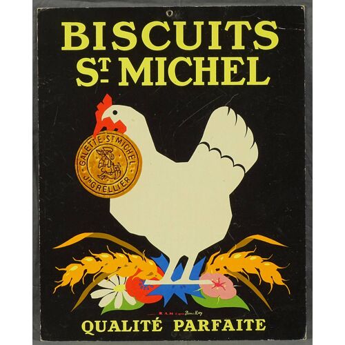Affiche Biscuits Saint Michel