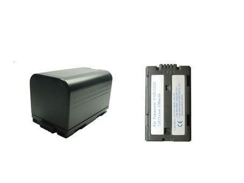 Batterie pour HITACHI DZ-MV Série, Panasonic AG-DVC/ AG-DVX/NV-C/NV-DA/ NV/ PV/ VDR-M/ PV-GS  Série , Réf.: [ DZ-BP14, DZ-BP28,  CGP-D320T1B, CGR-D08, CGR-D08R, CGR-D120E/1B, CGR-D16A/1B, CGR-D16S, CGR-D16SE/1B, CGR-D210, VW-VBD22]