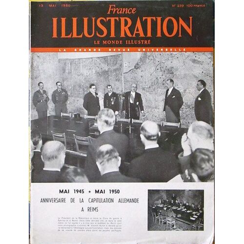 Mai 1945- Mai 1950 Anniversaire De La Capitulation Allemande.