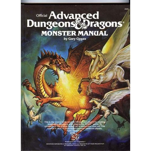 Advanced Dungeons & Dragons Monster Manual