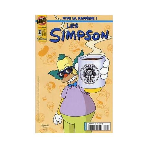 Les Simpson N° 30 : Vive La Kafféine!