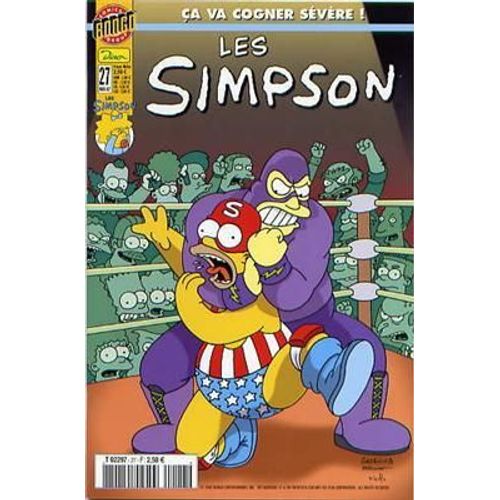 Les Simpson  N° 27 : Ça Va Cogner Sévère!