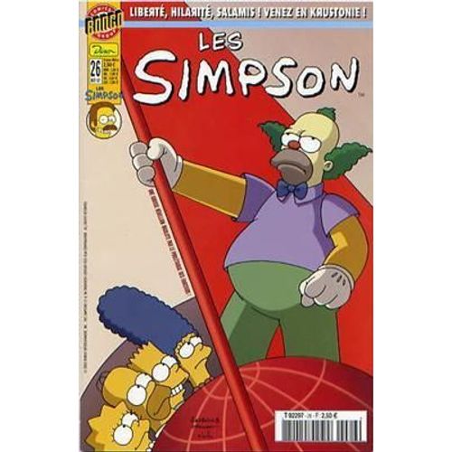 Les Simpson  N° 26 : Liberté, Hilarité, Salamis! Venez En Krustonie!