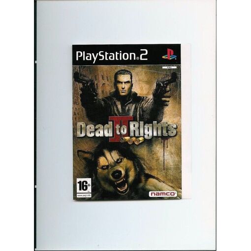 Playstation 2 PS2 - Dead To Rights complet - Consoles
