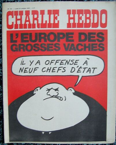 Charlie Hebdo N° 101 : L'europe Des Grosses Vaches