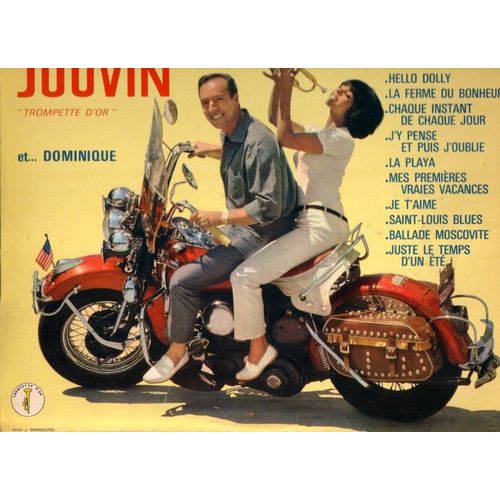 La Trompette Mene La Danse   - Georges Jouvin "Trompette D'or" Et... Dominique (Pochette Harley Davidson)