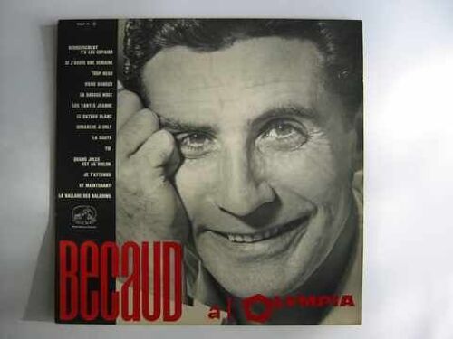 Becaud A L'olympia