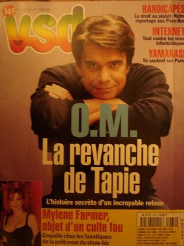 Vsd N° 1232 : Mylène Farmer, Objet D'un Culte Fou. Enquête Chez Les Fanatiques De La Prêtresse Du Show-Biz