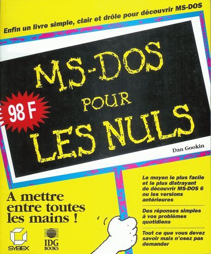 Ms-Dos 6 Pour Les Nuls