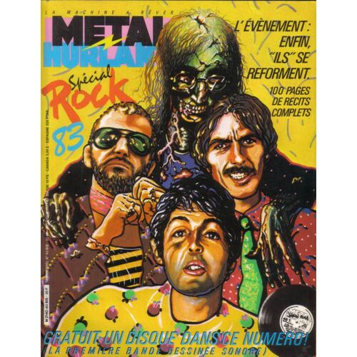 Metal Hurlant Hors-Série  N° 83 Bis : Spécial Rock 83