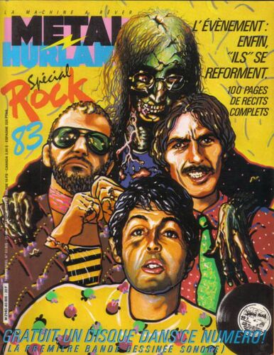 Metal Hurlant Hors-Série  N° 83 Bis : Spécial Rock 83