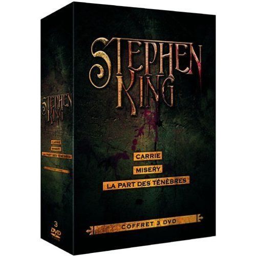 Coffret Stephen King - Misery - Carrie - La Part Des Tenebres