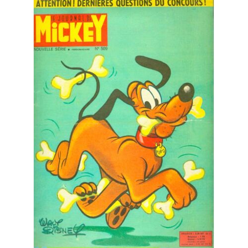 Le Journal De Mickey N° 509