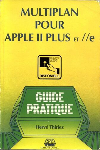 Multiplan Pour Apple Ii Plus Et - E - Guide Pratique