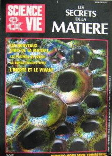 Science & Vie Hors Série N°161 Les Secrets De La Matière