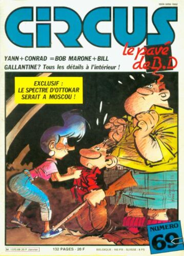 Circus N° 69, Mensuel De Bandes Dessinées