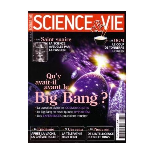 Science Et Vie  N° 1054 : Qu'y Avait -Il Avant Le Big Bang ?
