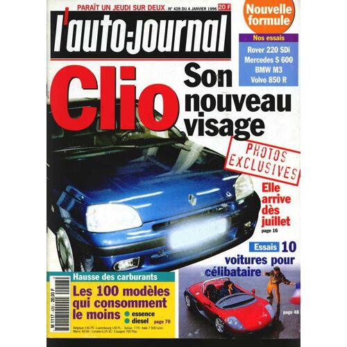 L'auto-Journal N° 428 : Clio : Son Nouveau Visage
