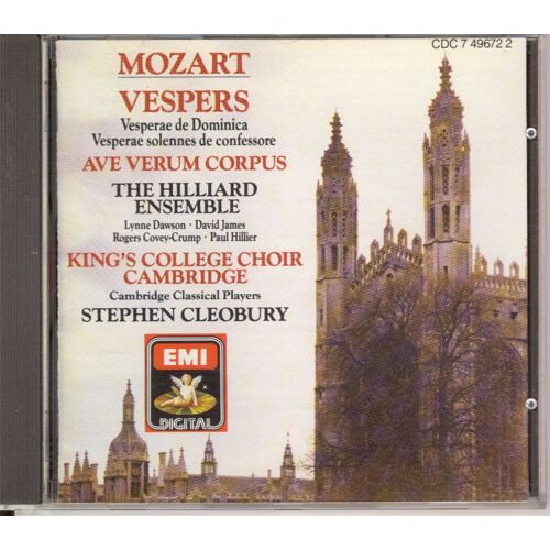 Vepres Du Dimanche, Vepres D'un Confesseur, Ave Verum King's College Ch. & Orch.