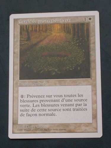 Cercle De Protection : Vert - 5ème Édition (1997) - Vf