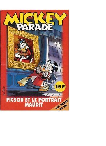 Mickey Parade N° 235 Picsou Et Le Portrait Maudit