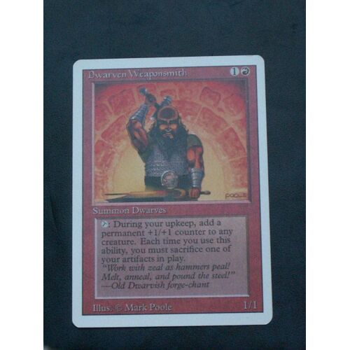 Dwarven Weaponsmith - Revised - Vo