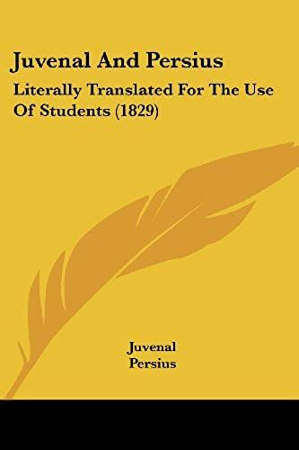 Juvenal And Persius