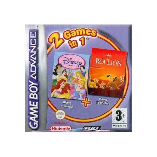 Disney Princesse Et Disney Le Roi Lion Game Boy Advance
