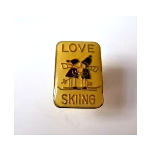Pins Love Skiing Les Enfants Amoureux Sur Ski