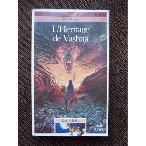 Loup Solitaire Tome 16 : L'héritage De Vashna