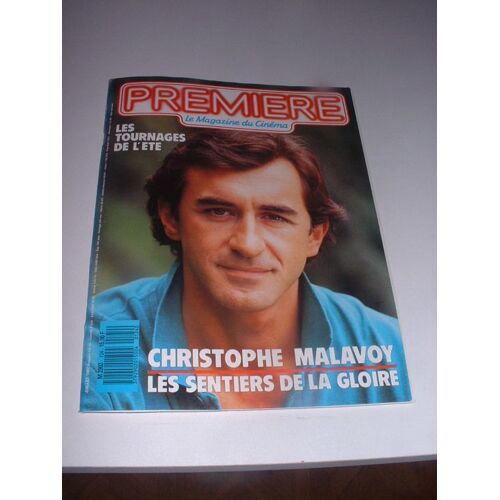 Magazine Premiere N° 124 : Les Tournages De L'ete - Christophe Malavoy