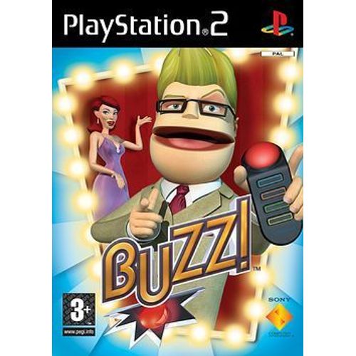 Buzz - The Music Quizz + 4 Buzzer Ps2