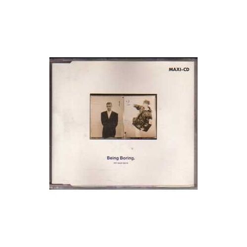 Being Boring 3 Tracks Jewel Case