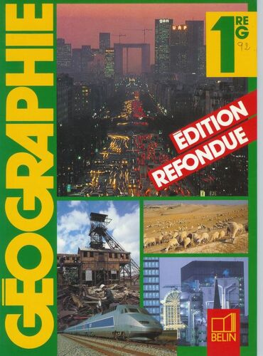 Geographie 1re G. Edition 1992
