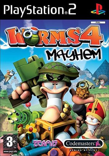 Worms 4 Mayhem PS2