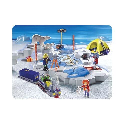 Playmobil - 3184 : Découverte D`Un Squelette Dans La Glace