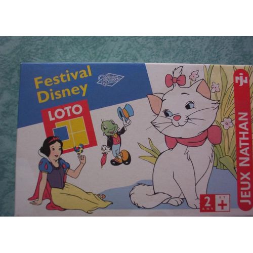 Festival Disney Loto - De 1 À 4 Joueurs À Partir De 2 Ans