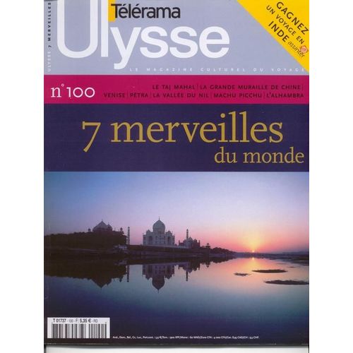 Télérama Ulysse N° 100 : 7 Merveilles Du Monde