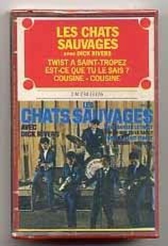 Les Chats Sauvages Avec Dick Rivers - Twist À Saint Tropez - Cassette Audio