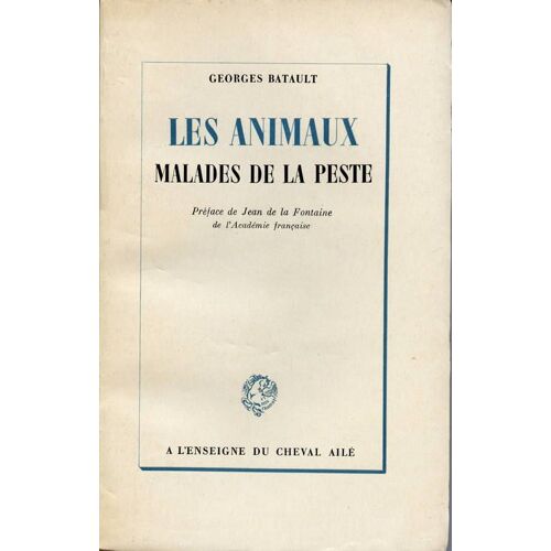 Les Animaux Malades De La Peste