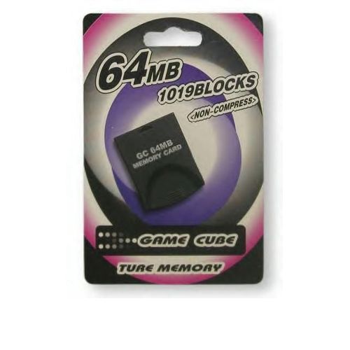 Carte memoire Gamecube 64 MO
